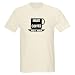MAKE COFFEE - NOT WAR Coffee Light T-Shirt by CafePress