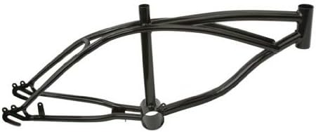 16in Metallic Black Lowrider Steel Frame