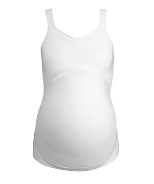 Maternity Comfort Fit Support Vest - White