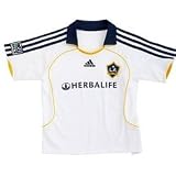 adidas LA Galaxy Infant Replica Home Jersey - White 18 Months