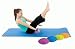 EcoWise Environmentally Friendly Slim Olive Weight Ball Fitness Set 1 - 4 lb (Latex Free)