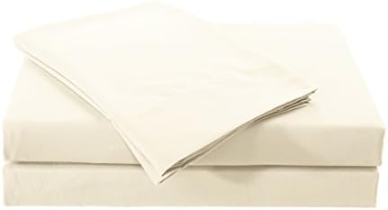 Jackson Hole Home Durable Heavier Microfiber 4PC Sheet Sets, Deep Pocket, Cream, Queen