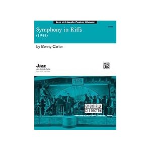 Symphony in Riffs Conductor Score Jazz Ensemble By Benny Carter by