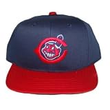 MLB Cleveland Indians American Needle 2 Tone Snapback Hat Cap