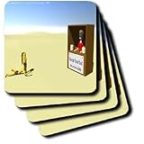 Londons Times Funny Music Cartoons - Souvenir Sand - Coasters