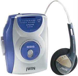 AM/FM Stereo Cassette Player with Bass Boost