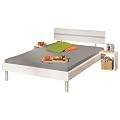 Link 55100140 Bett Blanka MDF 140 x 200 cm wei? hochglanz