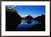 Fiordland and Mountains, Milford Sound, New Zealand Framed Photographic Poster Print by Chris Mellor, 29x21