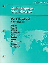 Multi-language Visual Glossary (middle School Math)