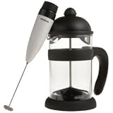 Bonjour Hugo 2-Piece Coffee Press and Frother Set