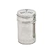 Verdental Adjustable Stainless Steel Dredge Salt Pepper Shaker Seasoning Cans with Trefoil Rotating Cover (Large)