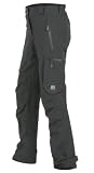 Pantalon imperméable Femme Activ'Shell HOGGAR Noir