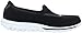 Skechers Performance Women's Go Walk Slip-On Walking Shoe,Black/White,6.5 M US