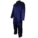 Magid N1540 A.R.C. Cotton Arc-Resistant Coverall, Mandarin Collar, 5X-Large, Navy Blue