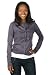  : Silk Blend Cardigan Sweater w/ Ruffle Front