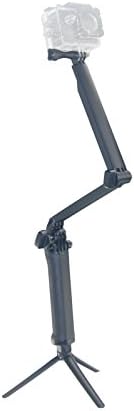 SKYAN Adjustable 3-way Bracket Hand Grip Arm Tripod Stabilizer Camera Mount with Tripod Adapter for GoPro Hero4/3+/3/2/1,Gopro Camera Accessories