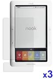 3xAnti-Glare Screen Protectors for Barnes & Noble NOOK Color