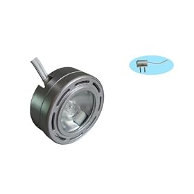 Precision Products 11047 Plus Low-Voltage Puck Light, Chrome