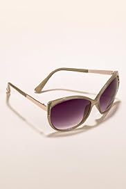 Tinted Enamel Tip Sunglasses