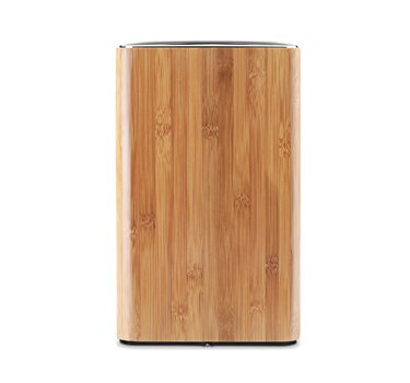 simplehuman 6-Liter/ 1.6-Gallon Square Open Can, Bamboo
