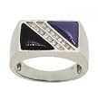 Quartz, Black Onyx & Diamond Ring Crafted in Solid White Gold Quartz, Black Onyx & Diamond Ring Crafted in Solid White Gold