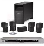 Bose Acoustimass 10 IV Black with Yamaha DV-S5860 DVD Player