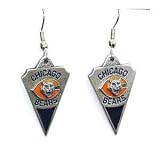 Chicago Bears Dangle Earrings - NFL Football Fan Shop Sports Team Merchandise