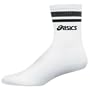 ASICS Old School Crew Sock - SIZE: Medium, COLOR: White/Black
