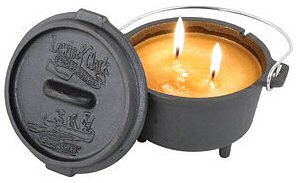 Camp Chef Cast Iron Candles : Peach Cobbler by CAMP CHEF