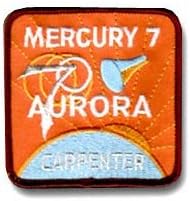 MERCURY 7 MA-7 "AURORA 7" SCOTT CARPENTER 3" PATCH