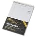 AMPAD/DIV. OF AMERCN PD&PPR Gold Fibre Wirebound Legal Pad, Legal/Wide Rule, Ltr, WE/GN, 70 Sheets