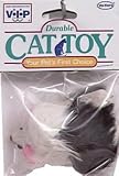 Vo-Toys 2 Tone Braided Mouse 4in Cat Toy