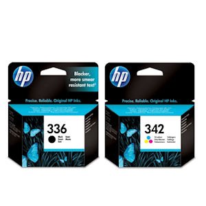 HP 342 Colour & HP 336 Black Ink Cartridge For Deskjet / PSC / Photosmart 5440 D4160 6310 6315 1507 1510 1510s 2750 2575 2710 C3170 C3180 C3180s C3175 C3190 7850 Printers