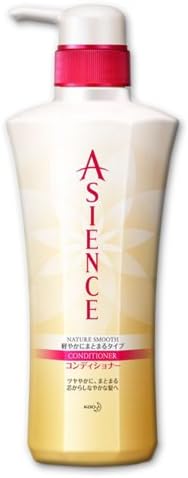 KAO Asience Nature Smooth Type Conditioner - 500ml Pump Dispenser