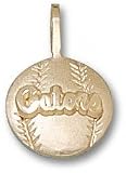 Florida Gators Solid 10K Gold ''GATORS'' Baseball Pendant