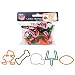 Cleveland Browns NFL Logo Bandz Silly Rubber Bands 20PK