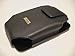 Black Prima Premium Leather All Purpose PDA Cell Phone Case