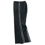 Men's Athletic Active Pant, Color: Black w/White, Size: 3x-Large