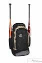 Miken Extreme Baseball Backpack Equipment Bat Bag New Ch/blk