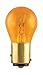 GE Lighting 2057NA Automotive Front Turn Signal, Tail Light Amber Miniature Bulb (44763) 10 Lamps per Tray