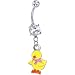 Yellow Chick Belly Ring