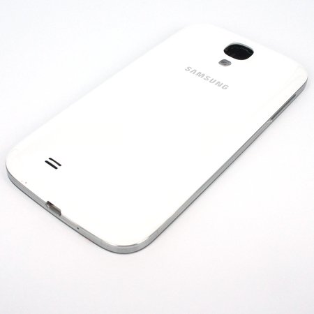 Generic Original Full Housing Cover Battery Door Back Frame Case Compatible For Samsung Galaxy S4 I9500 White
