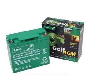 Lucas Golf Battery 22Ah suitable for Hillbilly Electric Trolley