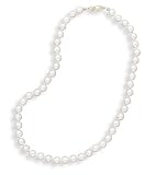 30 14k Yellow Gold 6.5-7mm (A) Akoya Pearl Necklace
