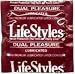 200 Lifestyles Dual Pleasure Tipped Condoms, 15% More Headroom, Increased Sensation a...