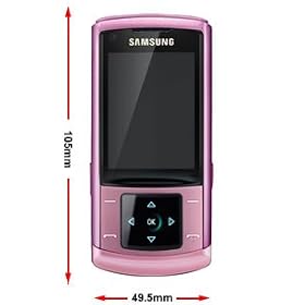 Samsung U900 Soul Mobile Phone with 5.0 Megapixels Camera