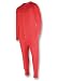 Duofold Men\'s Mid-Weight Union Suit,Red,X-Large