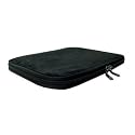 CaseCrown Premium Double Memory Foam Netbook Pouch (Black Faux Suede) for Samsung N110 10" Netbook