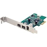 StarTech.com 3 Port 2b 1a 1394 PCI Express FireWire Card Adapter PEX1394B3