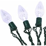 IMAGE OF Neo Neon LED-PL-C9-8''-120V-WW 25 Count LED Warm White C9 Lights